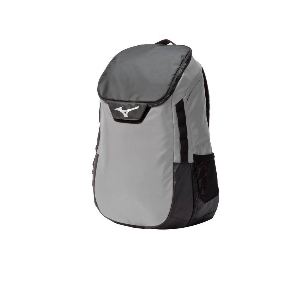 Mens Mizuno Crossover X Backpack Grey/Black Philippines (KHVZLU714)